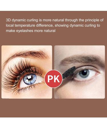 Electric Heated Eyelash Curler Portable Long Lasting Lash Curler for Women for Makeup Natural Curling Eye Lashes Lashes Curling Tool Battery Powered(Black) - Buy Online on SooperMarket.com
