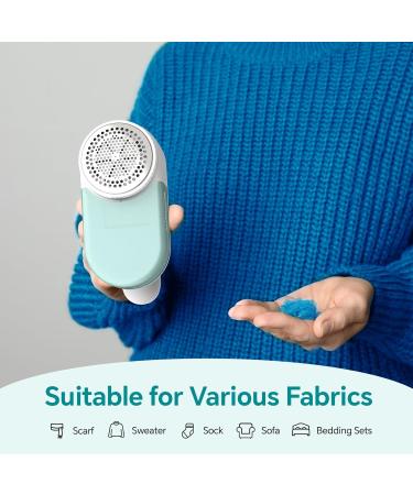 Buy BEAUTURAL Fabric Shaver & Lint Remover - Rechargeable Defuzzer with 2 Speeds & Replaceable Blade | Remove Fuzz & Lint from Clothes & Furniture - International Shipping - Buy Online on SooperMarket.com