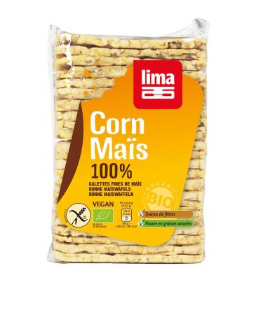 LIMA corn waffles thin rectangular pack of 6 (6 x 140 g)