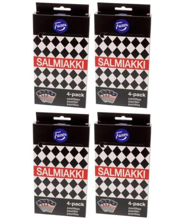 Fazer Salmiakki 4 X 40g