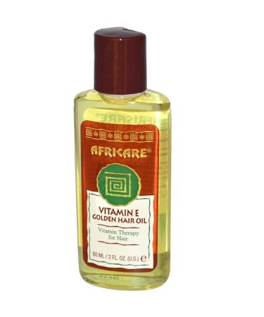 Cococare Africare Vitamin E Golden Hair Oil 2 fl oz (60 ml)