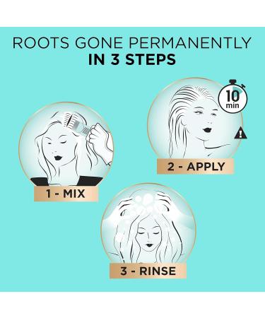 L'Or al Paris Magic Retouch Permanent Root Concealer Touching Up Grey Hair Dye Darket Brown 3 MAGIC RETOUCH PERMANENT 3 DARKEST BROWN 95 g (Pack of 1) - Buy Online on SooperMarket.com