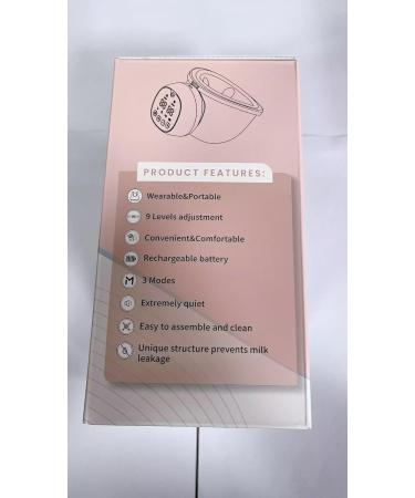 Portable Uleway Electric Milk Pump - Hands-Free Noise & Pain-Free | 3 Modes 9 Suction Levels LCD & Remote Control - Buy Online on SooperMarket.com