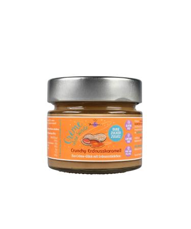 Principessa's Cr me without sin crunchy peanut caramel VEGAN no added sugar & palm oil free 150 g Crunchy peanut caramel 150 g