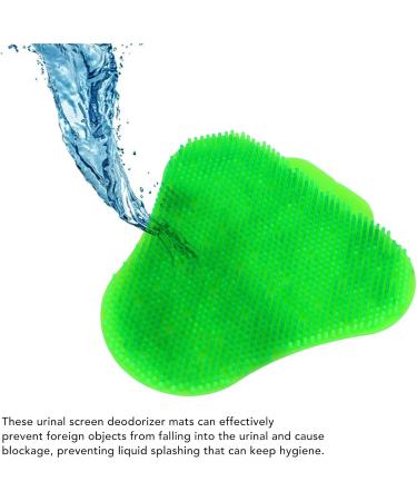 Urinal Screen Deodorizer Mats Preventing Blockage Lasting Effect Urinal Pad Fruit Fragrant for Men's Toilet (Green) - Buy Online on SooperMarket.com