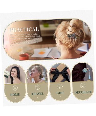 HAPINARY Punk Barrettes Hair Clips for Girls Girl Hair Clamp Hair Styling Supply Party Headdress for Women Outdoor Wedding Decor Bobbie Pin Wedding Accessories Women's Bobby Alloy Metal - Buy Online on SooperMarket.com