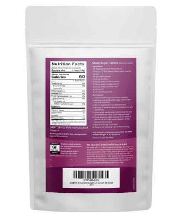 Judees Powdered Maple Sugar 11.25 oz - Non-GMO, Gluten-Free, Nut-Free - Ideal for Baking, Frosting & Dusting - Buy Online on SooperMarket.com
