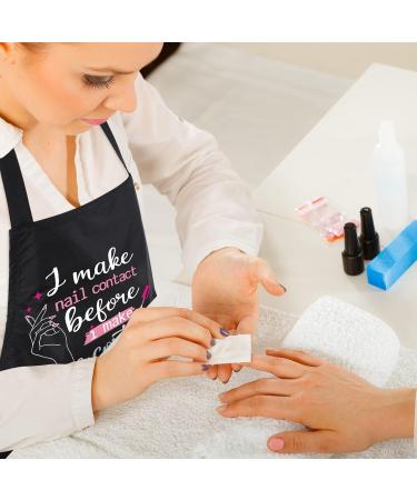 Shop Mepase 4-Piece Nail Tech Apron Set | Funny Quotes & Pockets for Manicurists | Ideal Nail Art Supplies for Salons - Buy Online on SooperMarket.com