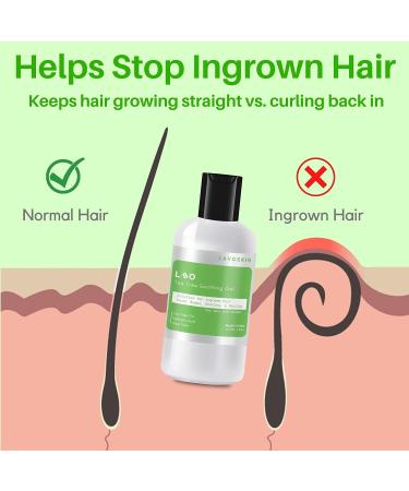 LAVO Tea Tree Gel with Salicylic Acid - Ultimate Ingrown Hair Treatment for Men and Women - Razor Bump and Burn Remover - Ideal for Bikini Lines, Acne, and Post-Hair Removal - Waxing, Shaving, Laser, Electrolysis - Buy Online on SooperMarket.com