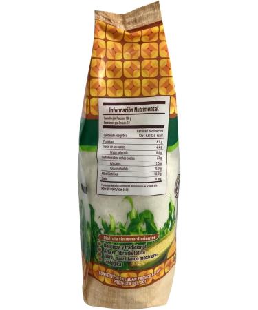 NATURELO 1kg Nixtamalized Cornmeal - 100% Natural Corn Harina de Maiz Nixtamalizado - Buy Online on SooperMarket.com