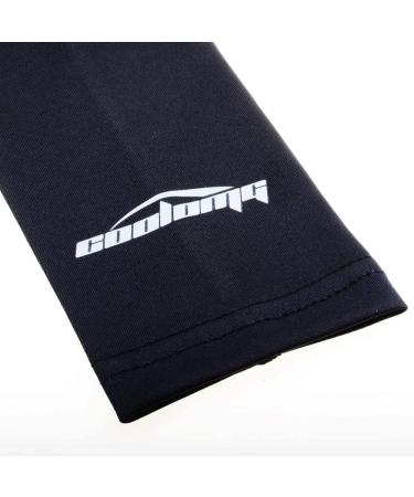 Coolomg Arm Sleeve - Compression Anti-UV Sports Armw rmer for Men & Women | Slipproof for Baseball Cycling Volleyball Basketball Running - XS Black - Buy Online on SooperMarket.com
