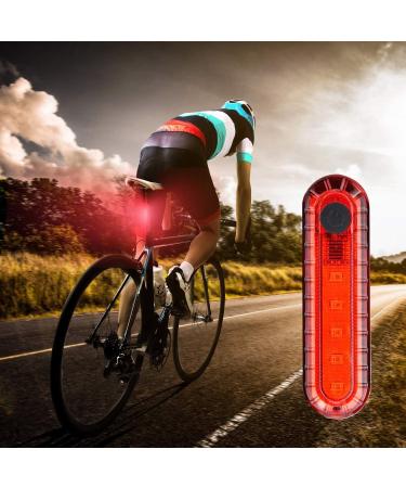 USB Rechargeable Bright Bike Tail Lights - 4 Light Modes - Easy Install - 2 Pack - Buy Online on SooperMarket.com