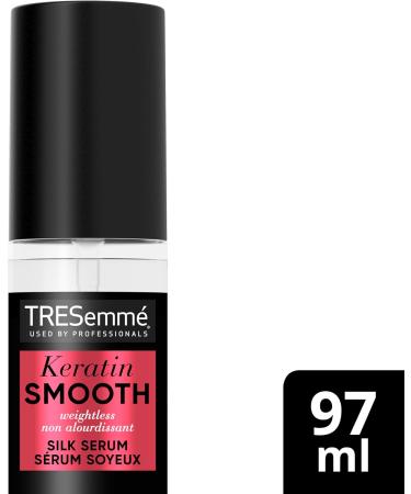 TRESemm Keratin Smooth Weightless Silk Serum for heat protection manageability shine and hair smoothing salon quality 97 ml - Buy Online on SooperMarket.com