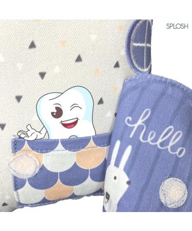 Splosh Navy Tooth Fairy House - Magical Pillow with Fairy Door for Lost Teeth, Perfect Gift for Kids and Toddlers - Buy Online on SooperMarket.com