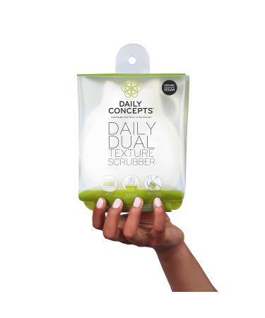 Daily Concepts Dual Texture Scrubber - Exfoliate & Cleanse Gently - Buy Online on SooperMarket.com