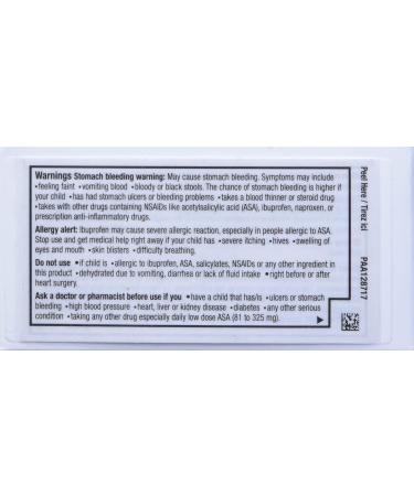 Junior Strength Advil Grape (40 ct) Chewable Tablets for Pain & Fever Relief - Buy Online on SooperMarket.com