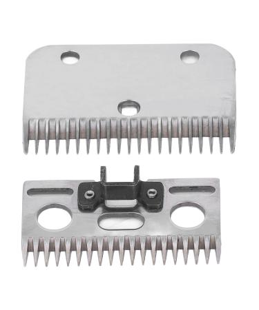 2Pcs 21 Teeth Horse Shears Replacement Blades Professional Carbide Clipper Blades for Horse Equine Goat Pony Cattle