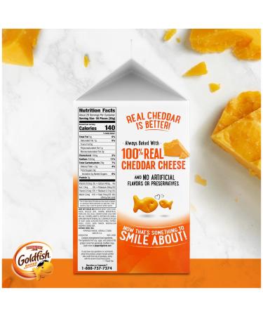 Goldfish Cheddar Snack Crackers - 30 oz Carton - Buy Online on SooperMarket.com