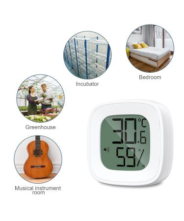 Ankilo Wireless Thermometer Hygrometer - New Bluetooth Upgrade for Accurate Indoor Climate Monitoring - Buy Online on SooperMarket.com