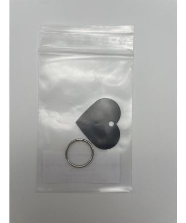 Buy Heart Pet Aluminum for Dogs & Cats - Engraving Colors & Fastening Ring - Light & Robust (Black) - International Shipping - Buy Online on SooperMarket.com