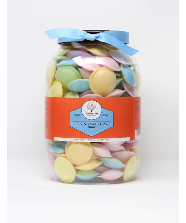 Mallow Tree Flying Saucers in a Sweet Shop Jar 220 g