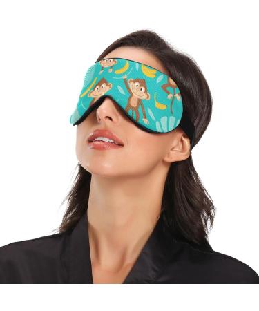 Haskirky Light Blocking Adjustable Eye Mask for Men and Women - Ideal for Travel, Yoga, Meditation, Office, and Deep Sleep - Buy Online on SooperMarket.com