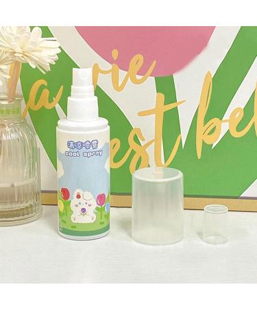 Teksome Instant Cooling Mist - 80ml Instant Cooling & Nourishing Spray Small Lightweight Instantly Reduce Temperature Spray Refreshing Protective Skin-friendly Spray For Outdoor Activities rabbit - Buy Online on SooperMarket.com