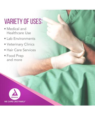 Dynarex Sterile Latex Surgical Gloves Size 8 - Powder-Free, Beaded Cuffs, Bisque - 50 Pairs - Superior Protection & Comfort for Sensitive Hands - Buy Online on SooperMarket.com