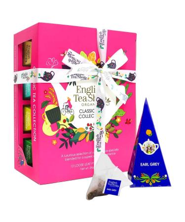 ETS TEEGENKEN with loop "Classic tea collection" |Tea gift for women men & tea lovers |Bio |12 pyramid bags 12 different tea classics 12 pieces (1 Pack)