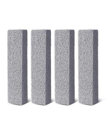 4 Pcs Pumice Stone for Toilet Cleaning Block Hard Pumice Toilet Cleaner for Toilet Tiles Bath Pool Grills Sink Stains Removal Tool