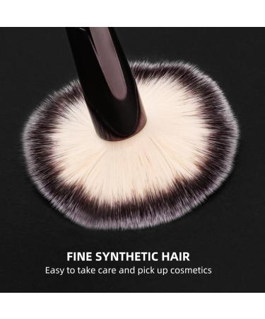 Soft Nylon Hair Contour Powder Brush & Highlighter - Double Ended Makeup Brush for Flawless Application | International Shipping - Buy Online on SooperMarket.com