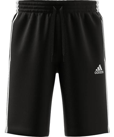 adidas Men's Essentials 3-Stripes Shorts - Large Black/White - Buy Online on SooperMarket.com