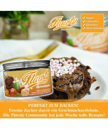 Flavsty Vegan Raspberry Yoghurt Flavor Powder - Sugar-Free Aroma Powder for Delicious Recipes - Buy Online on SooperMarket.com