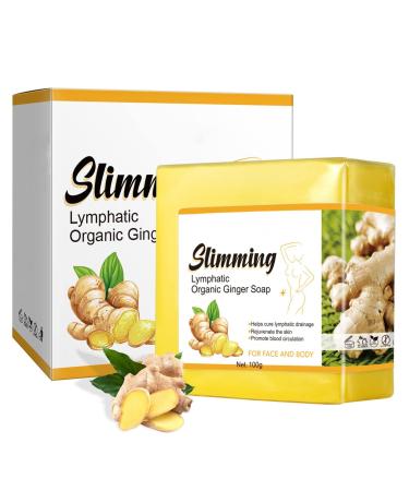 VOGSIG Ginger Bar Soap (1 Pack) Ginger 1PC Ginger Bar Soap