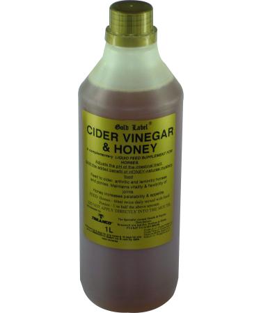 Gold Label Unisex's GLD1435 Cider Vinegar and Honey Clear 1 Litre