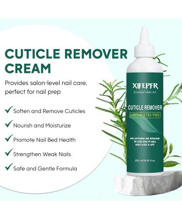 Cuticle Remover 8.45 FL OZ - Instant Softener & Salon Quality Care with Rosemary Scent - Professional Nail Care Gift for Women - Buy Online on SooperMarket.com