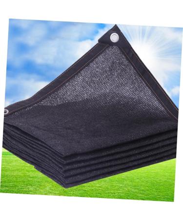 Kisangel Courtyard Shading Net Cultivation Shading Net Garden Net Punch Hole Sun Visor 300.00X300.00X0.50CM Black - Buy Online on SooperMarket.com