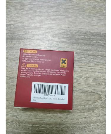 2-Pack Extra Strong Nail Glue for Tips & Broken Nails - 15ml Bottles with Brush | Bolases - Buy Online on SooperMarket.com