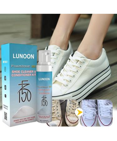 Mashin Fz150 Shoe Cleaner | Foamzone 150 Shoe Cleaner | Foamzone 150 Shoe Cleaner Kit for White Shoes | Remove Stain Dirt and Grime | FoamZone 150 Shoe Cleaner & Conditioner Kit 1pcs - Buy Online on SooperMarket.com