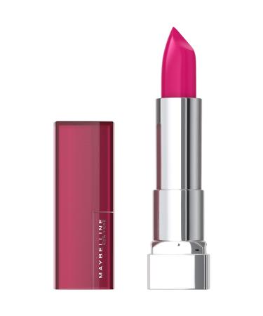 Maybelline Color Sensational Lipstick  Lip Makeup  Cream Finish  Hydrating Lipstick  Nude  Pink  Red  Plum Lip Color  Pink Thrill  0.15 oz  (Packaging May Vary) 266 PINK THRILL 0.15 Ounce (Pack of 1)