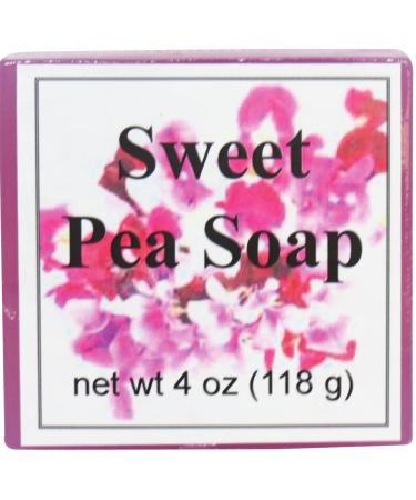 Sweet Pea Glycerin Soap by Eclectic Lady 4 oz Bar