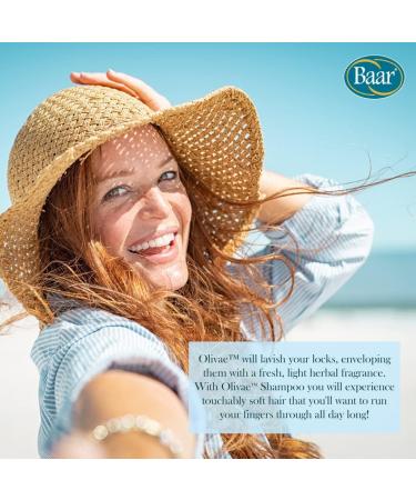 Buy Baar Olivae Organic Olive Oil Shampoo - Nourishing Hair Care with Aloe Vera & Jojoba Oil | 8 oz for All Hair Types - Buy Online on SooperMarket.com