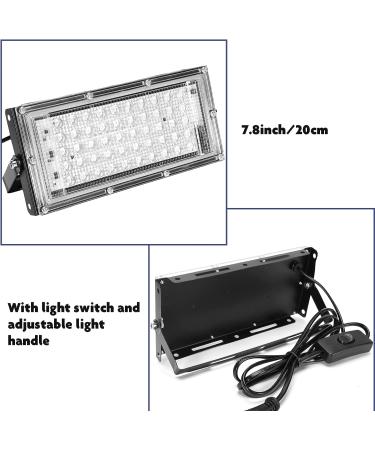 Caydo 20W LED UV Screen Printing Exposure Light with Stand - Ideal for Screen Printing and Cyanotypes - Buy Online on SooperMarket.com