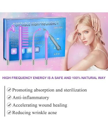 Beauty Star Facial Wand Machine - Violet Portable Beauty Device for Women/Men - Buy Online on SooperMarket.com