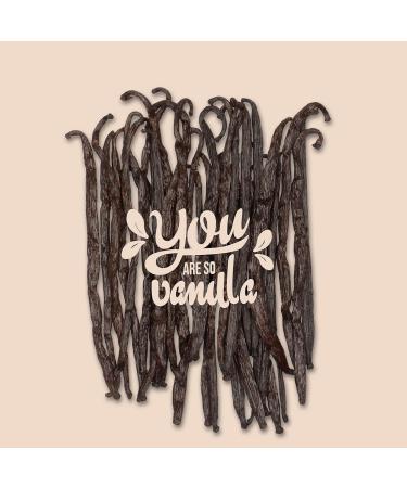 Premium Tahitian Vanilla Pods - 5 Whole Pieces (10.5g) for Baking & Cooking | JUST VANILLA - Buy Online on SooperMarket.com