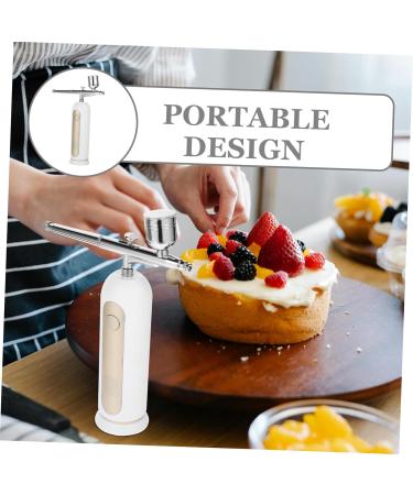 WOFASHPURET 1 Set Spray Hydrating Apparatus Nail Kit Cake Decorating Kit Makeup Kit Aluminum Alloy White 19.00X15.50X4.50CM White - Buy Online on SooperMarket.com