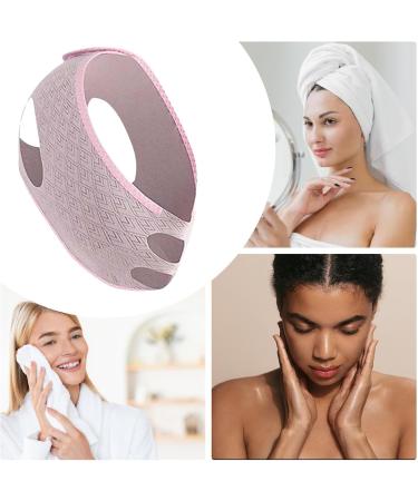 DASHIELL Double Chin Reducer Strap | Face Slimming V Shaped Lifting Bands Adjustable Double Chin Eliminator Breathable Reusable for Face Neck and Chin - Buy Online on SooperMarket.com
