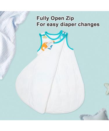 MOEMOE BABY 2.5 Tog Sleeveless Wearable Blanket Dinasours XL - 18-24 Months - Buy Online on SooperMarket.com