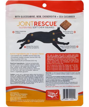 Joint Rescue Sea Mobility Chicken Jerky Strips for Pets - 9 oz Pack - Buy Online on SooperMarket.com