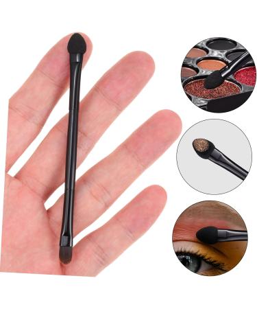 Baluue 40 Pcs Double Eye Shadow Makeup Eye Shadow Brush Applicator Blending Brush Eyeshadow Plastic Black - Buy Online on SooperMarket.com